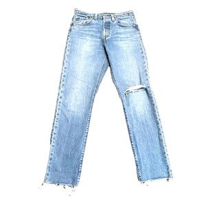 Levi's Women's 501 Skinny Jeans Stone Wash 30x28